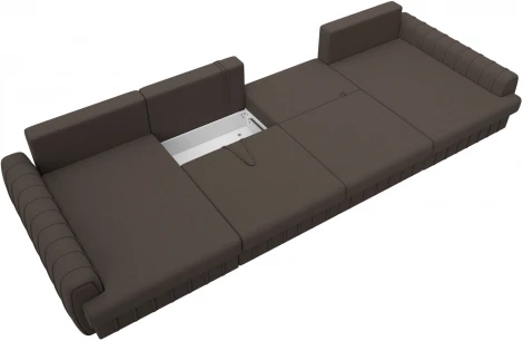 Диван П-образный Лига-057 НПБ Лонг Лига Диванов (Рогожка) арт.129322