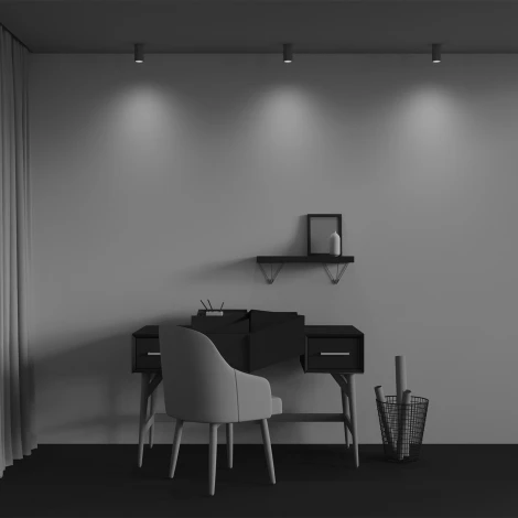 Накладной потолочный светильни Maytoni Calipso C106CL-01-GU10-BS (220V, круглые)