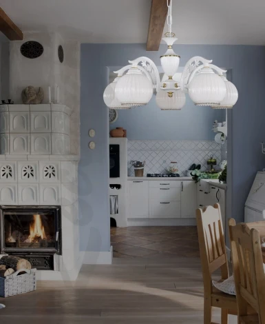 Подвесная люстра Reccagni Angelo L 9600/5