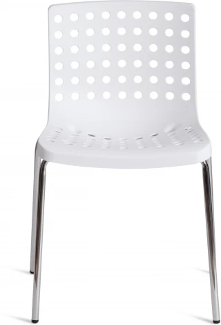 Стул SKALBERG (mod. C-084-A) / 2 шт. в упаковке Tetchair (Металл,Пластик/Белый) арт.24586