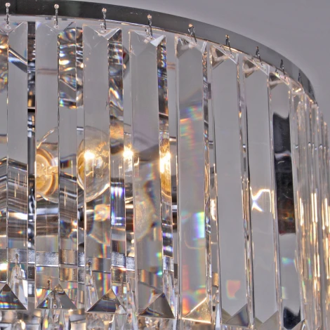 Потолочная люстра Reluce 09055-3.3-06 CR (220V, хрусталь)