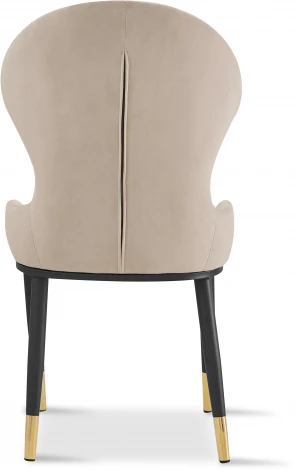 Стул обеденный IST-CASA Констанция DC-3033, бежевый/черный