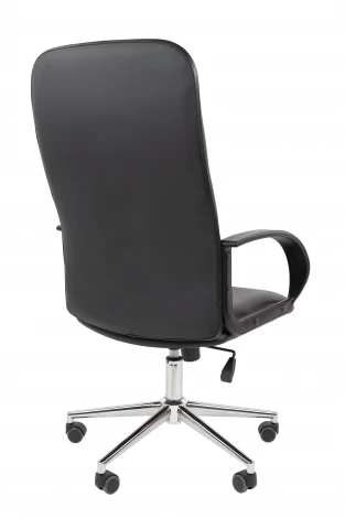 Офисное кресло Chairman 278 Россия экопремиум черный хром 7206371