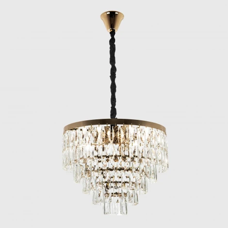 Подвесная люстра хрустальная Modelux MODELUX ML.844.9 GD