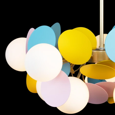 Потолочная люстра на штанге Loft IT Matisse 10008/10 mult (220V, шарики)