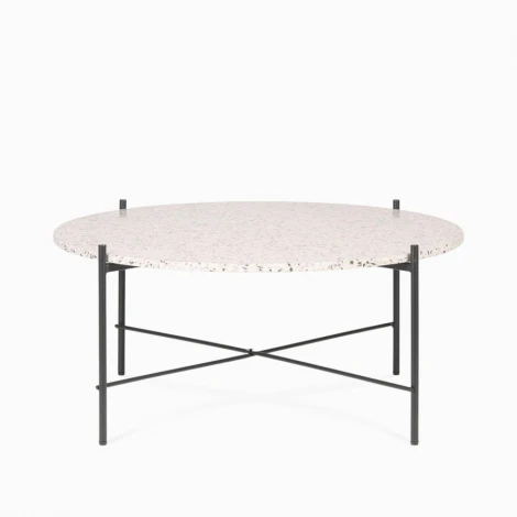 Кофейный столик Lacio Terrazzo диаметр 80 COSMO арт.LC-053-1