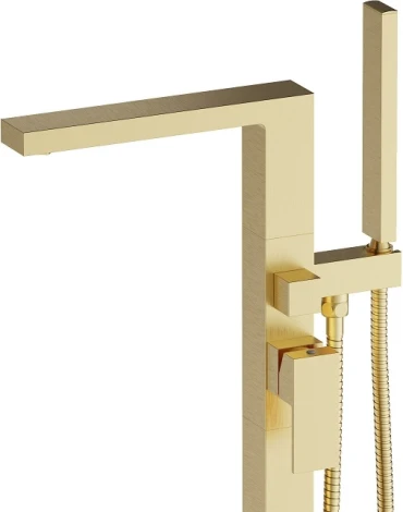 Смеситель Timo Selene 2210/17Y-CR золото, напольный, для ванны с душем