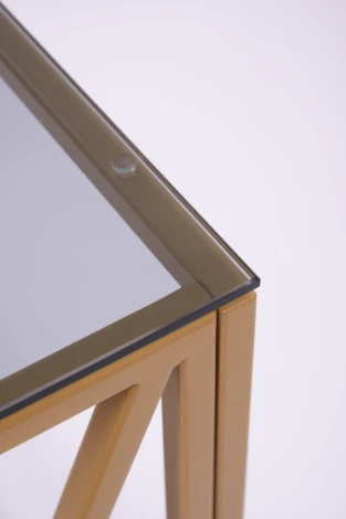 Консольный стол AllConsoles 1031-CG grey золотой