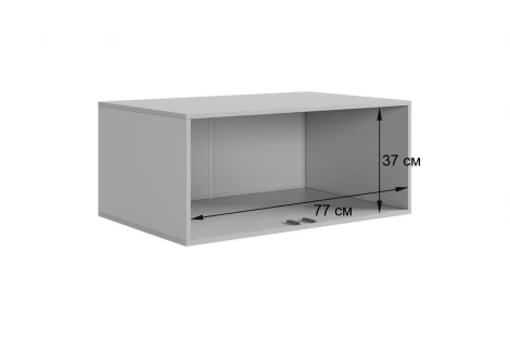 Катрин Антресоль двухдверная 116.01 Mebelson (МДФ,ЛДСП) арт.UL.116-105.01.3370