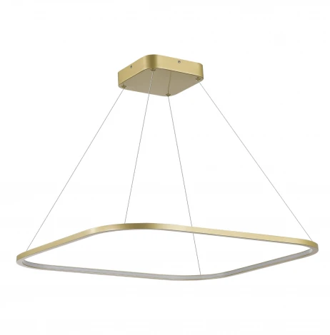 Подвесной светильник ST Luce ST610.243.39 Золотистый/Белый LED 1*35W (220V, на тросе)