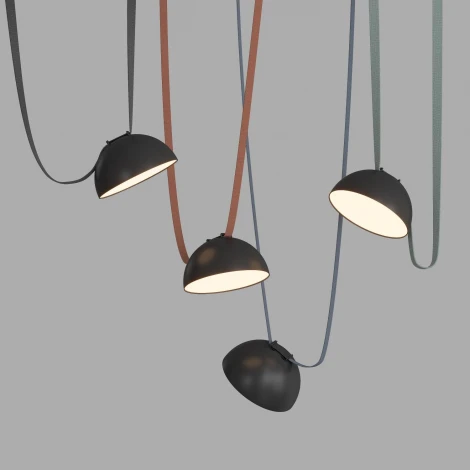 Трековый светильник 48V Denkirs Belty Flow DK5561-BK (LED)