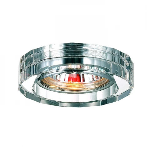 Встраиваемый точечный светильник Novotech Glass 369487