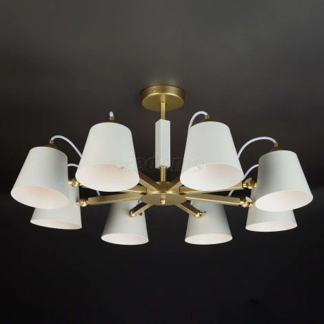 Потолочная люстра Eurosvet Frozen 70083/8 золото