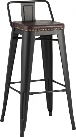 Стул барный Stool Group TOLIX SOFT черный матовый УТ000001294