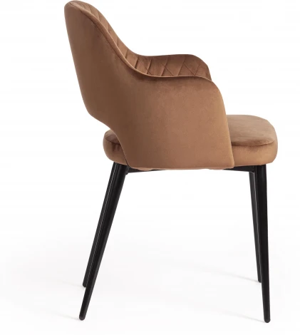 Обеденный стул Tetchair VALKYRIA (Ткань,Металл/Коричневый)