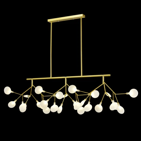 Потолочная люстра Natali Kovaltseva Grace 75128/12C GOLD SATIN