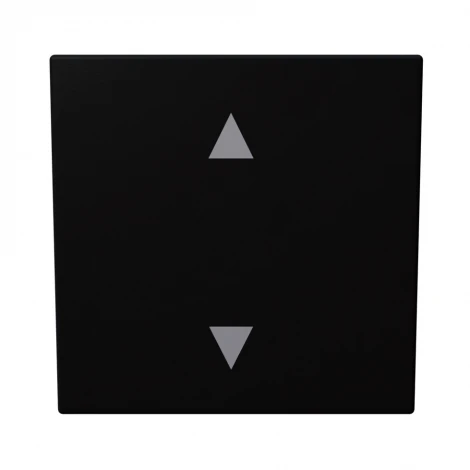 Выключатель жалюзи (черный матовый) Jasmart FD FD3018PBM