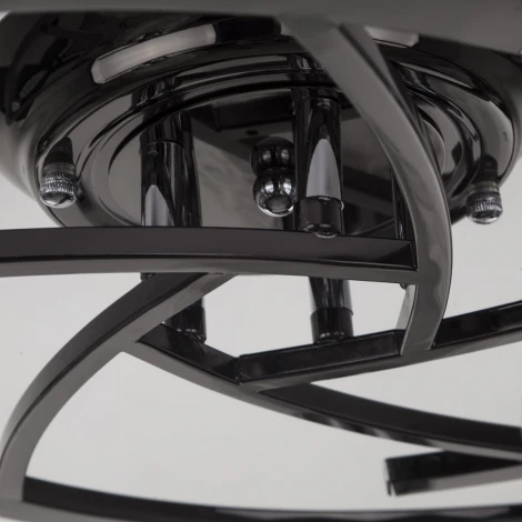 Потолочная люстра IDLamp Elezaveta 875/5PF-Darkchrome