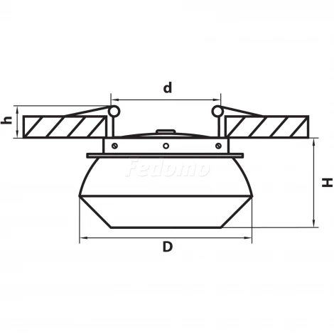 Встраиваемый точечный светильник Lightstar Orbe 051307 (LED, 220V)