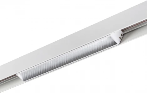 Трековый светильник низковольтный светодиодный Novotech SHINO FLUM 359483 белый LED 12W 48V 3000-6500K (регулировка яркости, управление смартфоном, умный дом - Алиса, Smart Life)