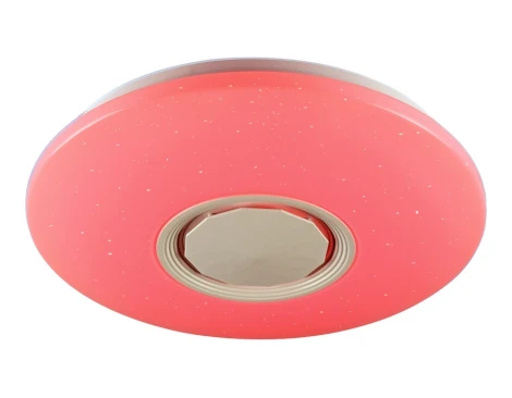Потолочный светильник RGB круглый MP3 Ambrella Orbital FF201 (LED, 220V, пульт управления, круглые)
