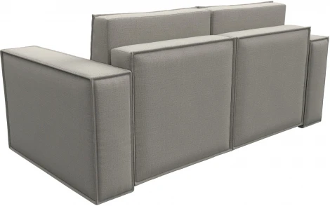 Диван прямой Куба мини (Бежевый/Рогожка) Лига Диванов арт.121889