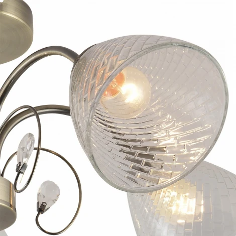 Потолочная люстра на штанге Reluce 01512-0.4-05 AB (220V)