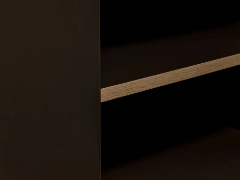 Стеллаж Like широкий ОГОГО (арт.344432), (ЛДСП/Коричневый)