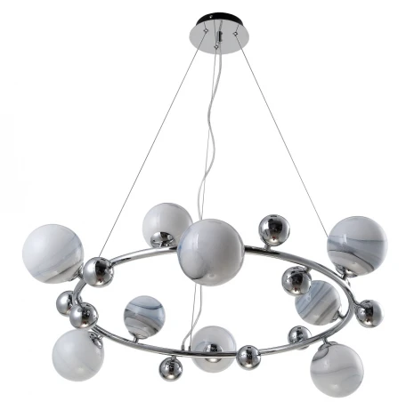 Подвесной светильник Crystal Lux SALVADORE SP9H CHROME