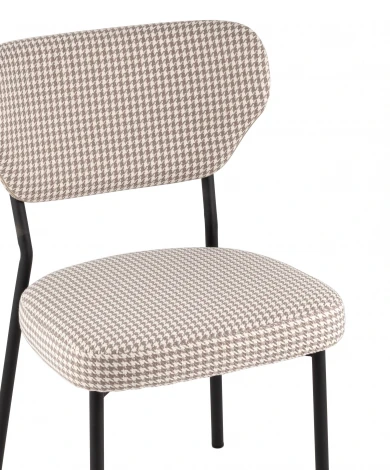 Стул Stool Group Кэрол пыльно-розовый серые ножки арт.УТ000040243