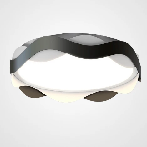 Потолочный светильник круглый Maaret D50 Black ImperiumLoft Maaret01 (LED, 220V, круглые)