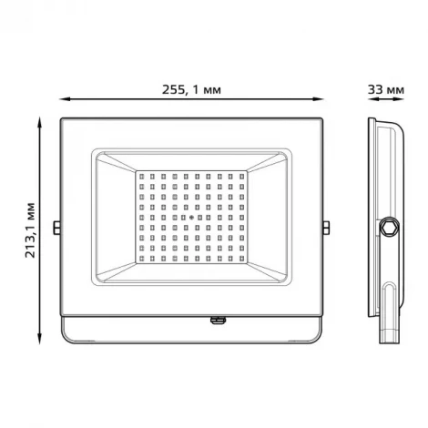 Прожектор уличный Gauss 613527100