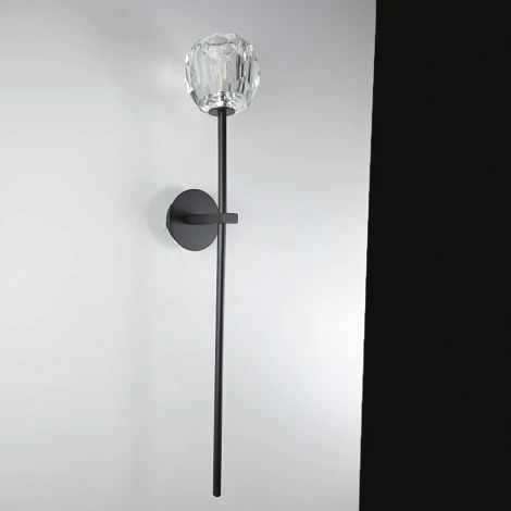 Бра Rh Boule De Cristal Long Sconce Brass By ImperiumLoft 44,305 73687-22 в форме шара