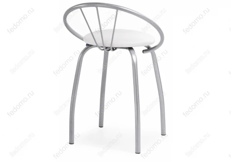 Стул Woodville на металлокаркасе Tankard белый полимер / светлый мусс 453985