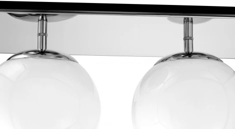 Потолочный светильник Lumina Deco Maldini LDC 8060-2 CHR+BK (220V, шарики)