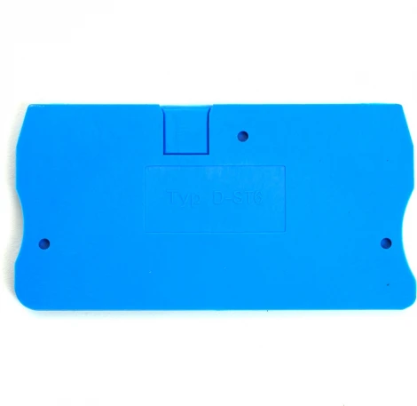 Торцевая заглушка для ЗНИ (синий) Stekker 49202