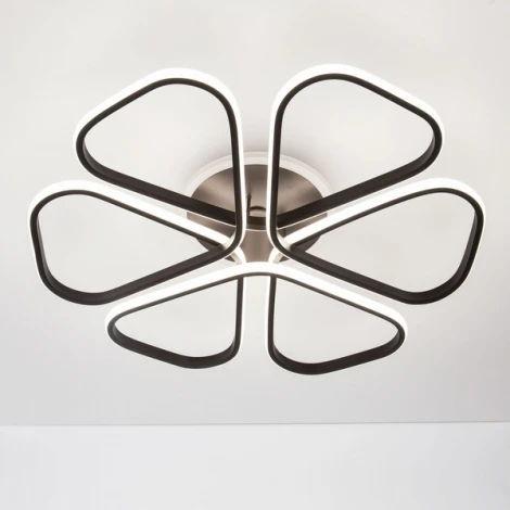 Потолочная люстра RGB Citilux Сезар Смарт CL233A275E (LED, 220V, умный дом - Алиса, Маруся, Сири, цветы)