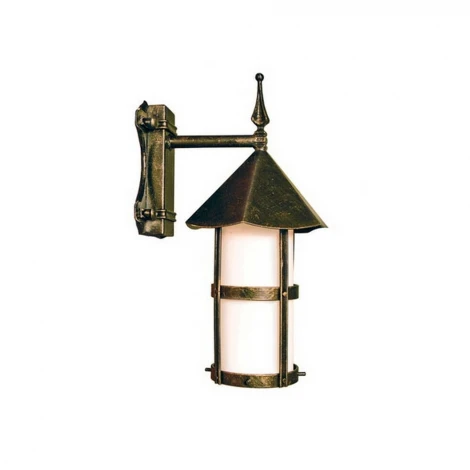 Настенный фонарь уличный Русские фонари Valerie 150-12/bg-01 (220V, ковка)