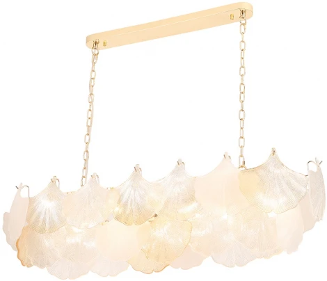 Подвесная люстра Crystal Lux BONITA SP14 L1200 (220V, на цепи, ракушка)