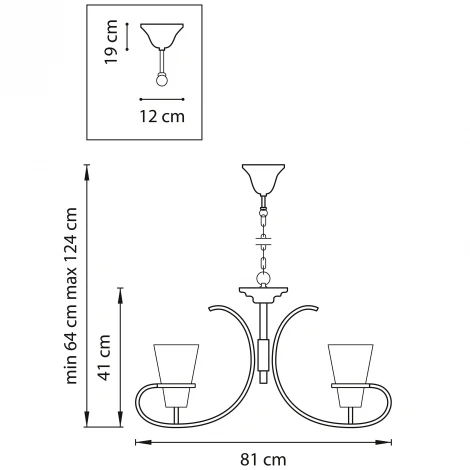 Подвесная люстра Lightstar Fiacolla 733067