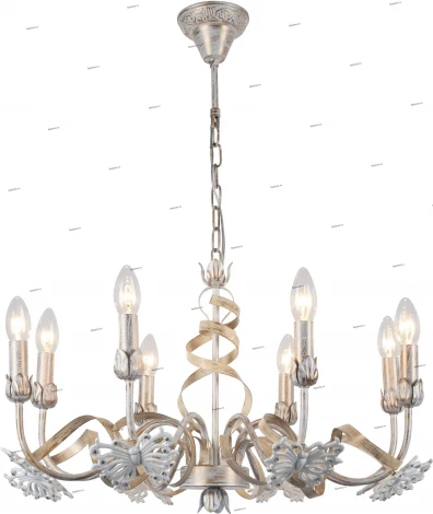 Подвесная люстра Arte Lamp Libellula A8626LM-8WG