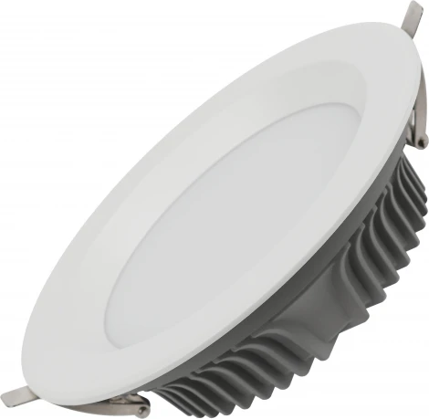 Встраиваемый точечный светильник светодиодный ЭРА SDL-10-90-40K-W25 (220V, круглые, IP40)