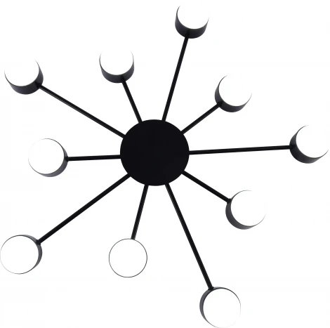 Потолочная люстра Rivoli Leona 3184-310 10хGX53 15 Вт