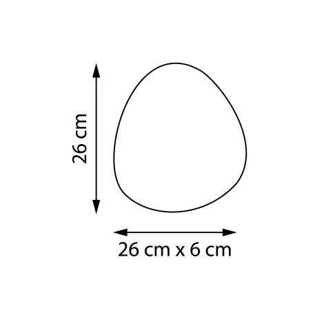 Настенно-потолочный светильник светодиодный 6W 3000K черный Lightstar Lightstar Uovo II 807607