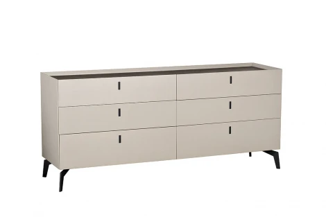 77IP-CH817/1 Комод светлый 156*43,5*70см Garda Decor