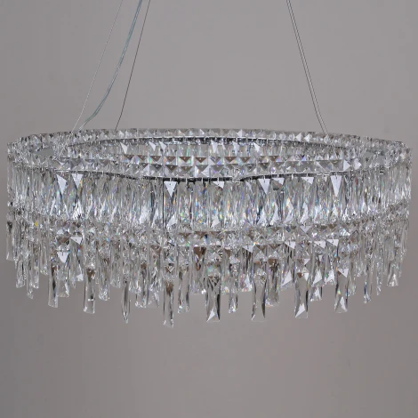 Подвесная люстра хрустальная ILLUMICO IL5088-800PZF-25 CH ELITE