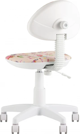 Кресло компьютерное детское УМКА Princesski пластик белый Stool Group (арт.УТ000038772)