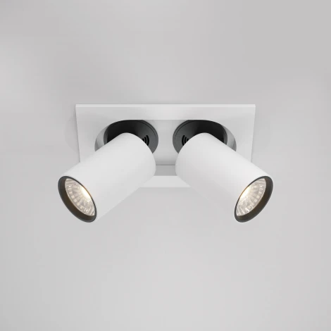 Встраиваемый светильник Hidden 4000K 2x10W 36° LED Maytoni Technical DL045-02-10W4K-W (220V)