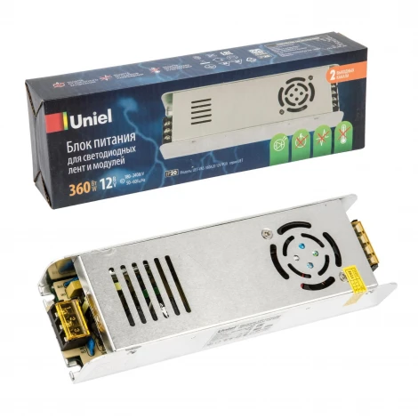 Блок питания UET-VAS-360A20 12V IP20 Uniel UET-VAS