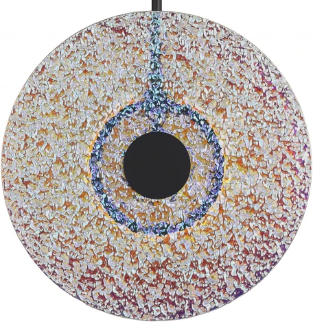 Подвесной светильник ST Luce Alumno SL6142.423.01 черный/радужный LED 1*8W 4000K (220V, на тросе, круглые)